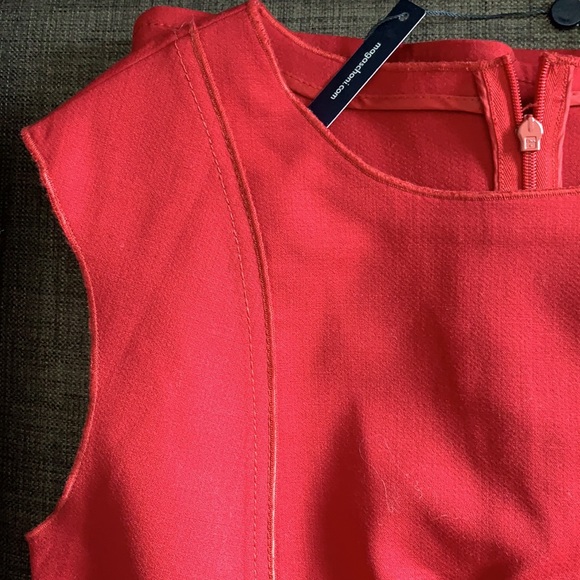 Magaschoni Collection Ruby Wool/Laine Midi Dress - Picture 8 of 8